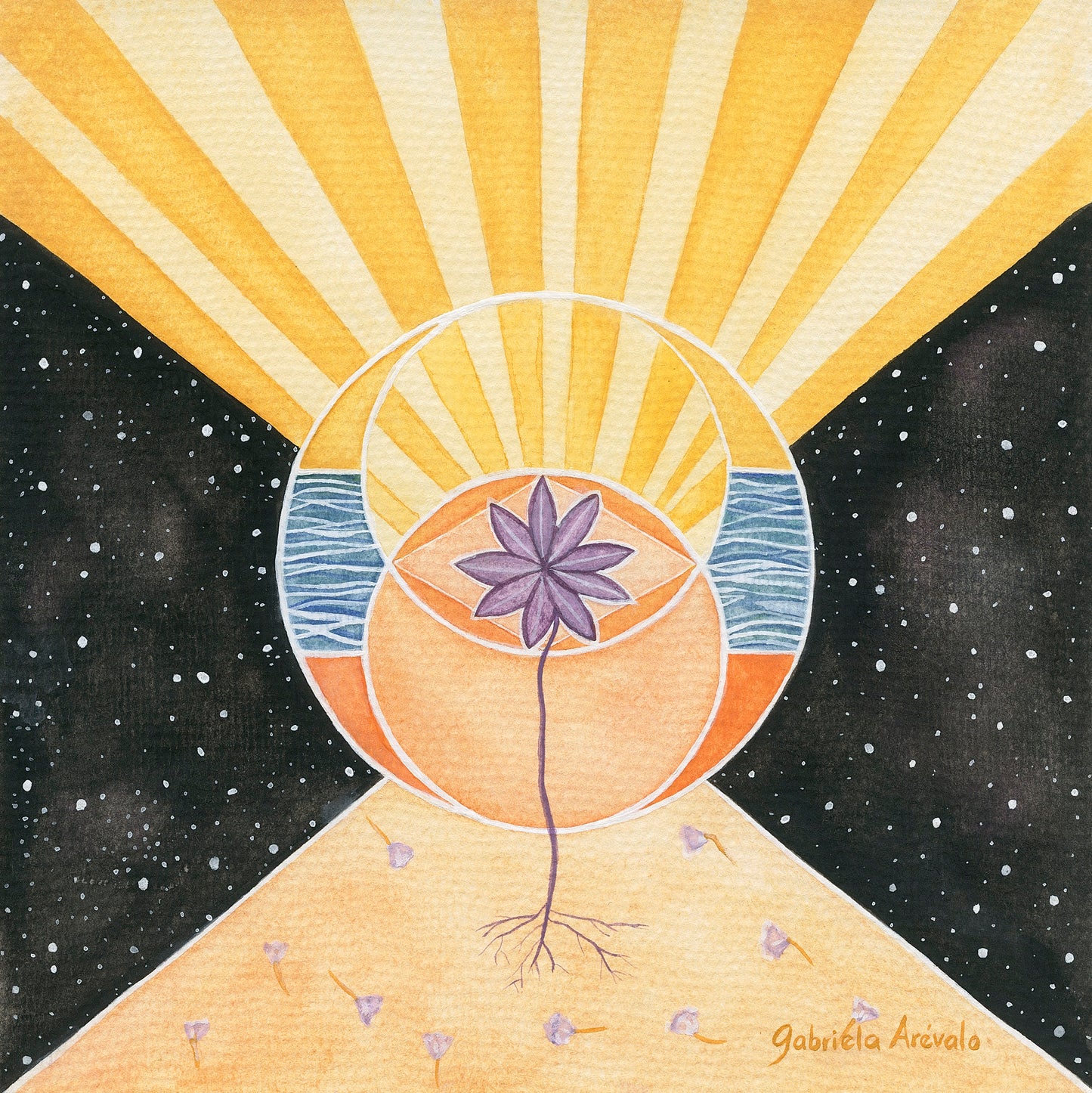 Nacimiento, vesica Piscis
