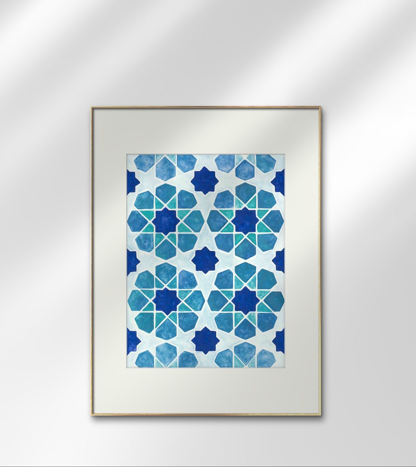 Azulejo estrella de 8 puntas